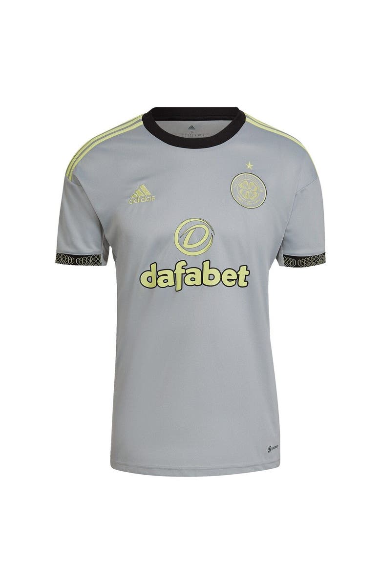 adidas Men's adidas Gray Celtic 2022/23 Third Replica Jersey, Alternate, color,