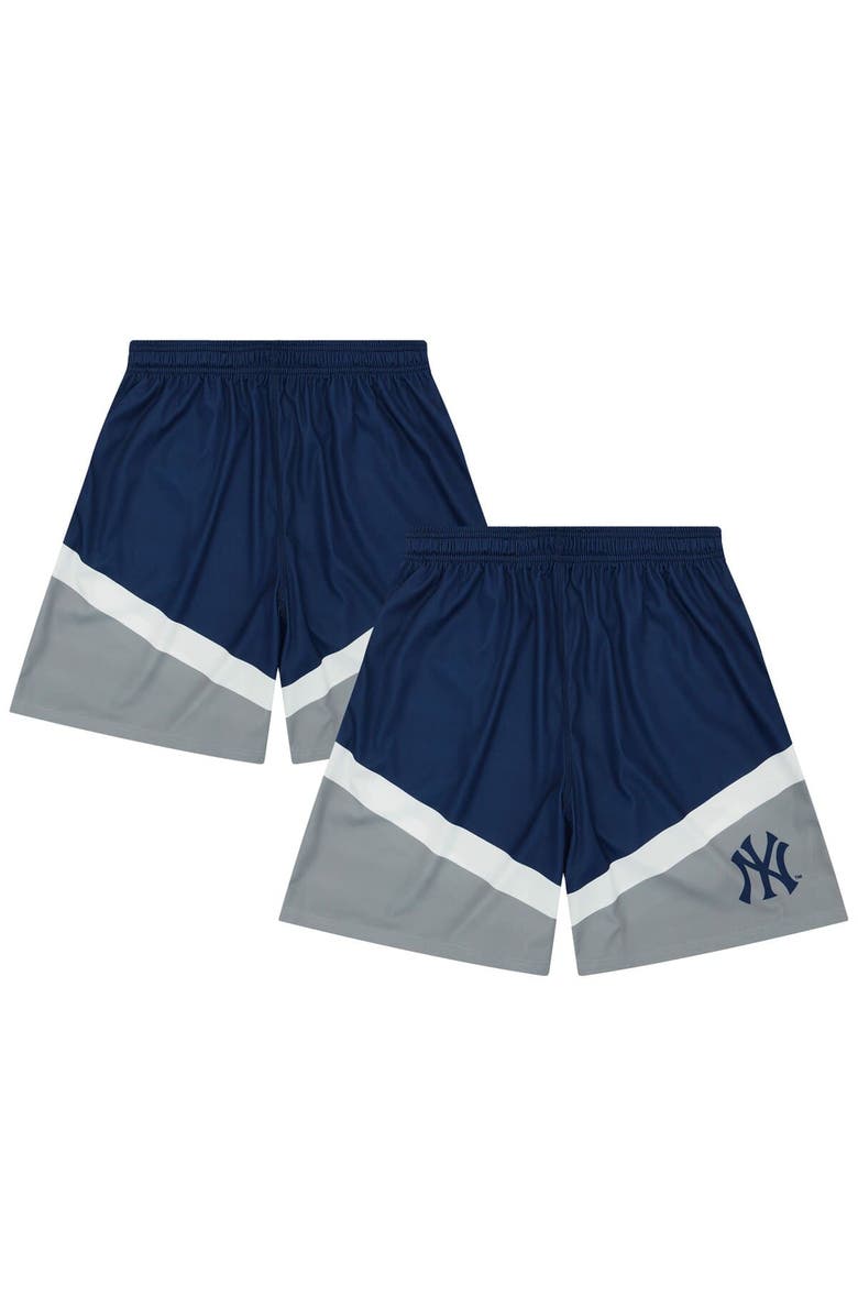 FOCO Men's FOCO Blue New York Yankees Colorblocked Shorts, Alternate, color, Blue
