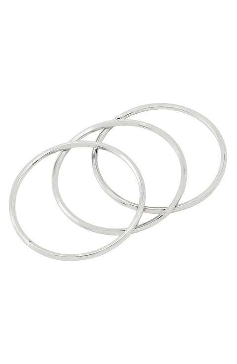 Set of 3 Bangle Bracelets