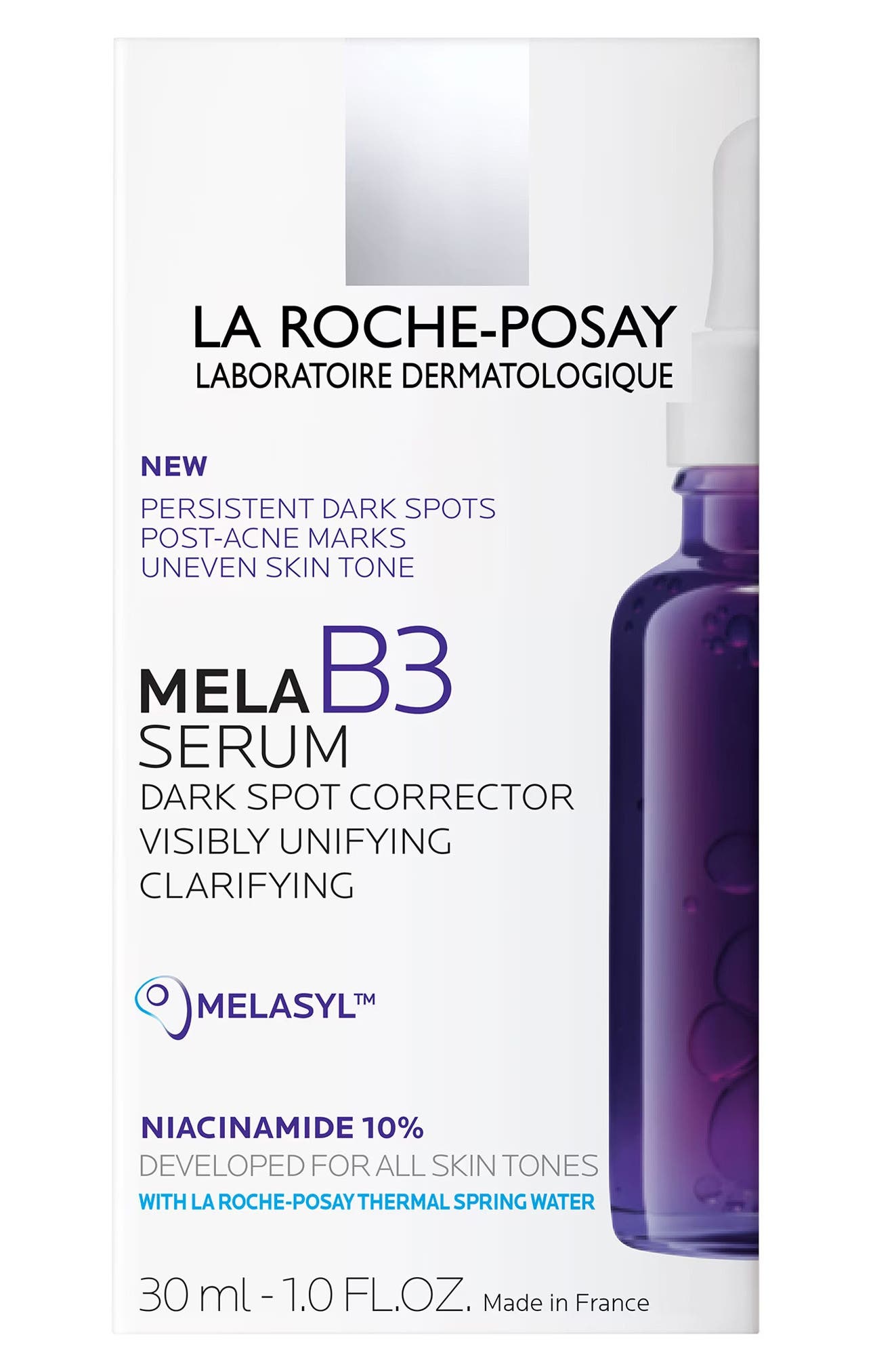 La Roche-Posay Mela B3 Dark Spot Corrector Niacinamide Serum ...