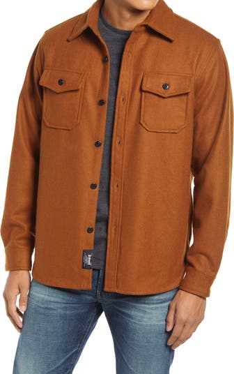 Wool CPO Shirts - Navy – Feature