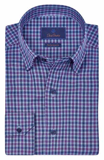 Check Brushed Performance Sport Shirt