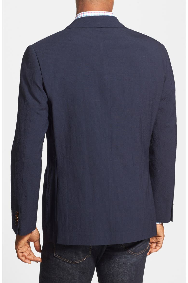 Regular Fit Wool Blend Blazer, Alternate, color, NAVY