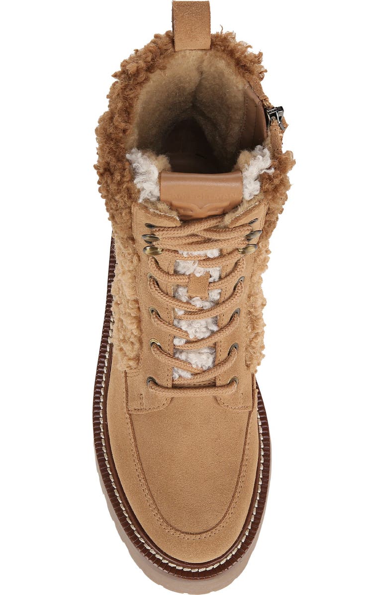 Sam Edelman Elliot Faux Shearling Boot, Alternate, color, Golden Caramel Multi