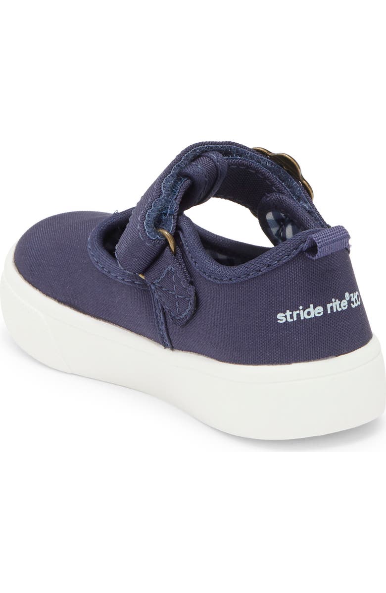 Stride Rite Kids' Gia Canvas Sneaker, Alternate, color, Navy
