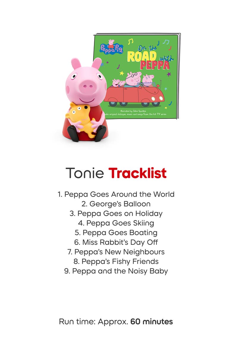tonies Peppa Pig<sup>®</sup> 3-Pack Tonie Audio Character Bundle, Alternate, color, Multiple