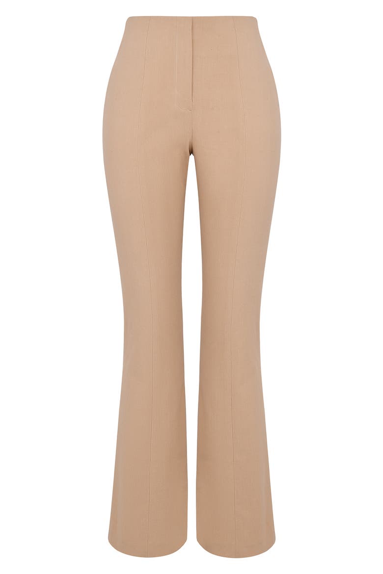 Cai Slim Fit Straight Leg Pants, Alternate, color, WHITE PEPPER