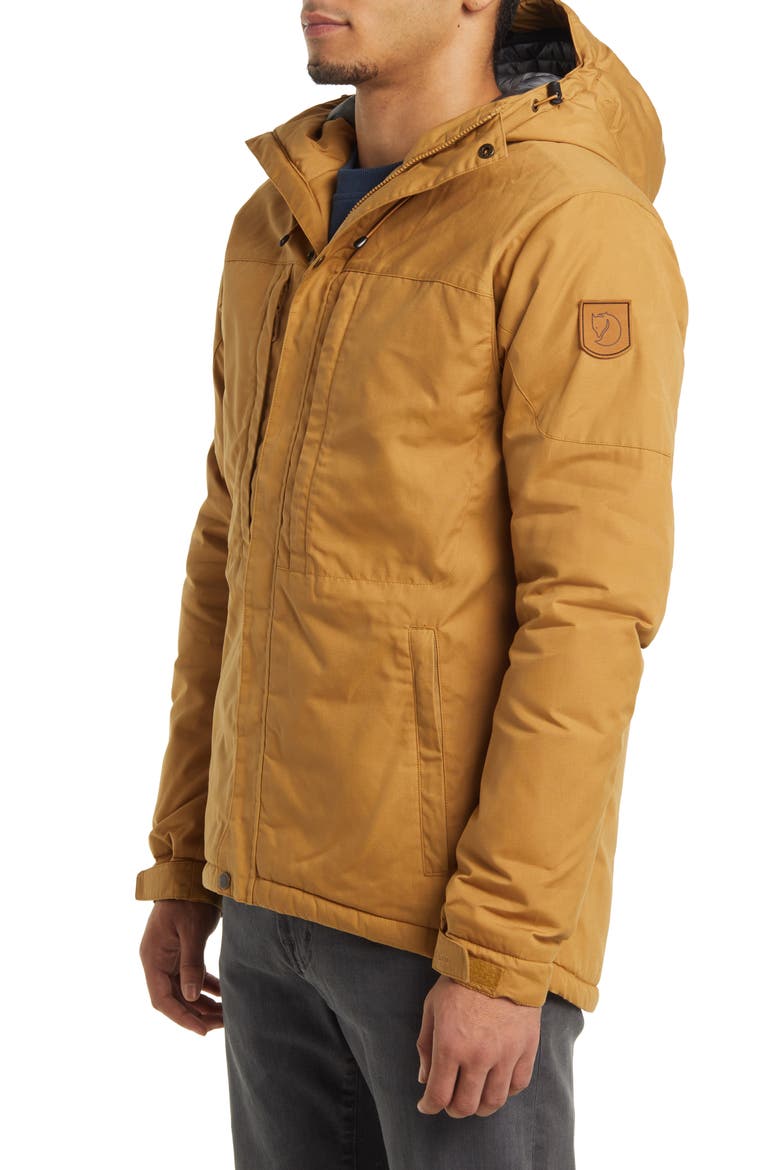 Skogsö Water Resistant Insulated Jacket, Alternate, color, BUCKWHEAT BROWN