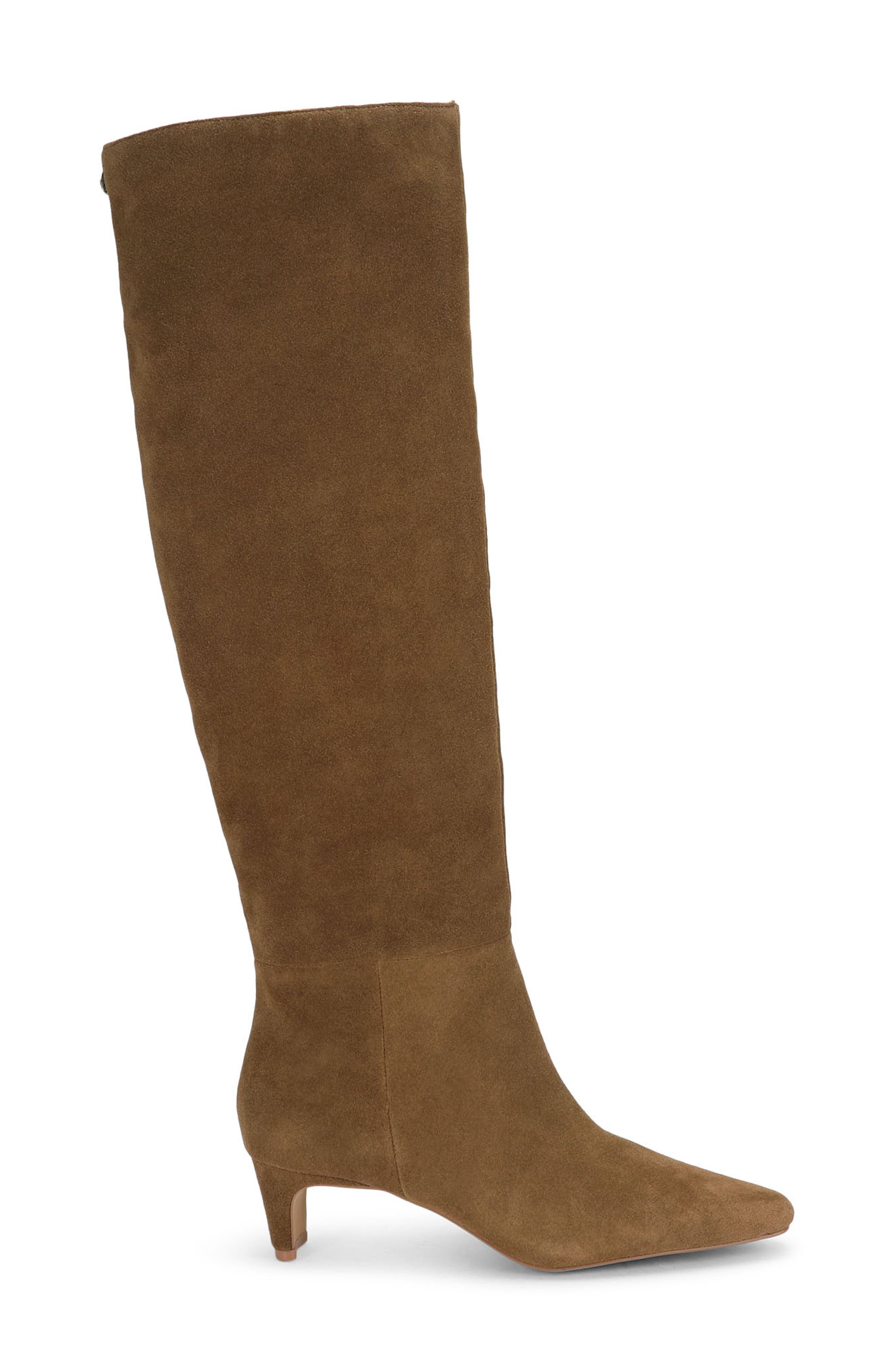 Ascot Knee High Boot, Alternate, color, LIGHT/ PASTEL BROWN