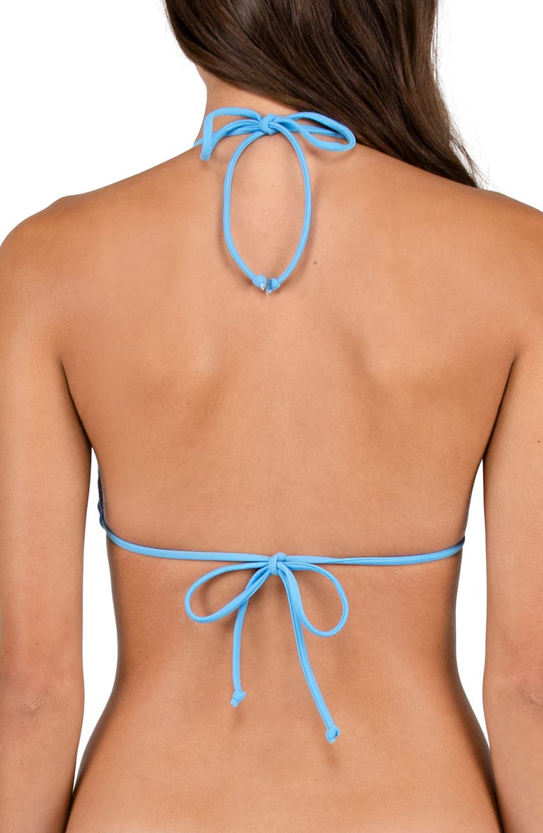 Volcom Simply Solid Triangle Bikini Top, Alternate, color,