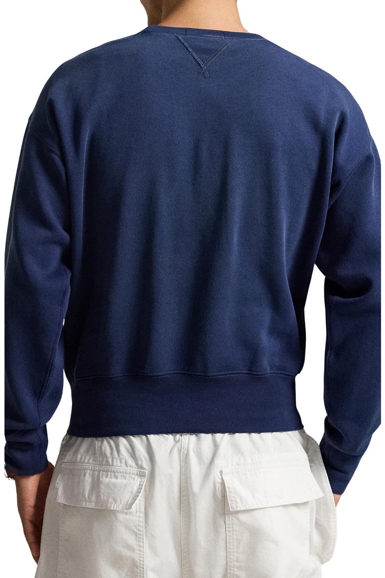Vintage Fit Fleece Graphic Sweatshirt, Alternate, color, NEWPORT NAVY
