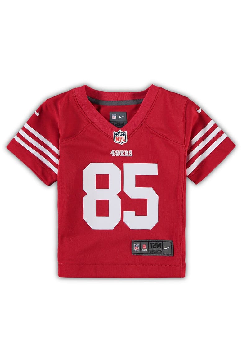 Infant Nike George Kittle Scarlet San Francisco 49ers Player Game Jersey, Alternate, color, Scarlet