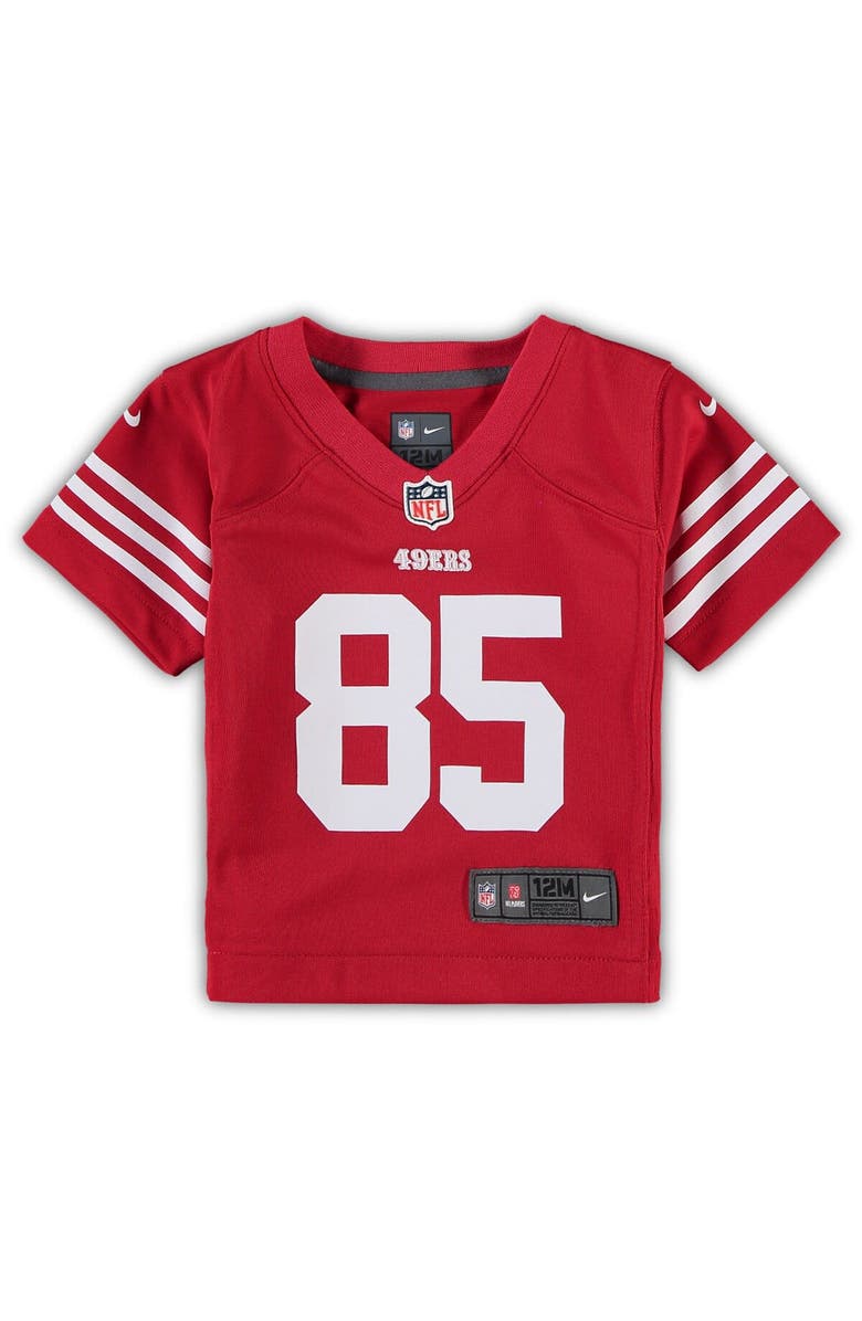 Nike Infant Nike George Kittle Scarlet San Francisco 49ers Player Game Jersey, Alternate, color, 
