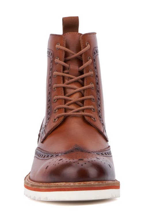 Vintage Foundry Parker Wingtip Boot In Tan