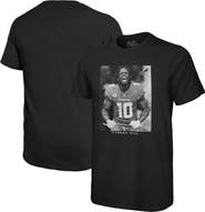 Majestic Threads Men's Majestic Threads Tyreek Hill Black Miami Dolphins Oversized Player Image T-Shirt