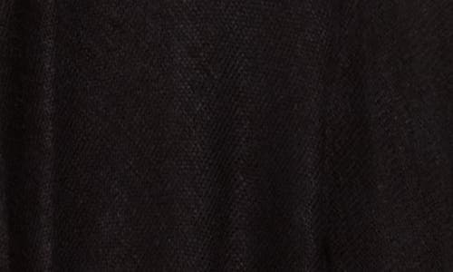Vince Camuto Lightweight Open Knit Topper In Black