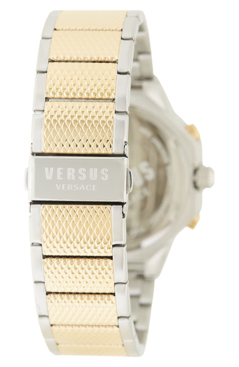 VERSUS Versace Versace Men's Two-Tone Versus Bracelet Watch, 45mm, Alternate, color,