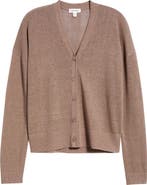 Nordstrom V-Neck Linen & Viscose Cardigan