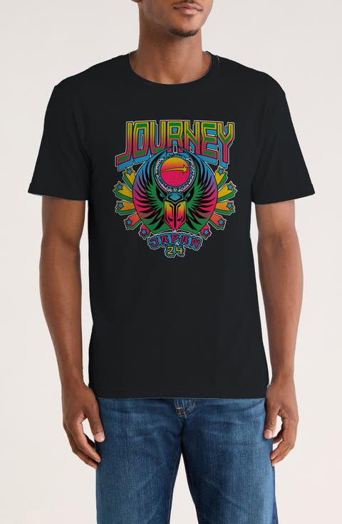 Journey Japan Tour Graphic T-Shirt