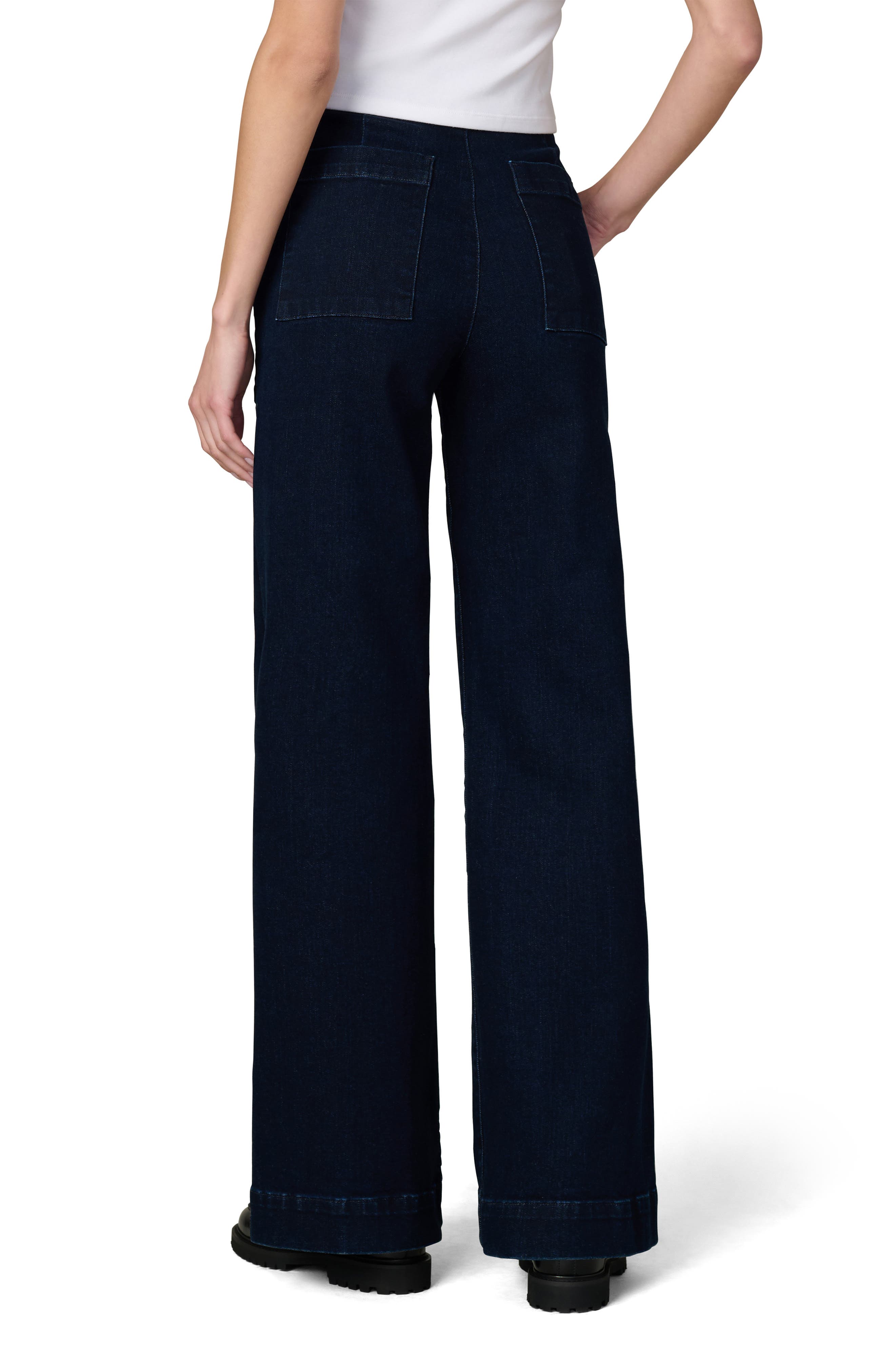 The Side Zip Wide Leg Jeans - image 2