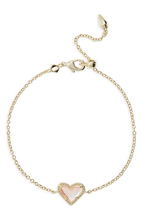 Ari Heart Pendant Bracelet