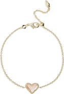 Kendra Scott Ari Heart Pendant Bracelet