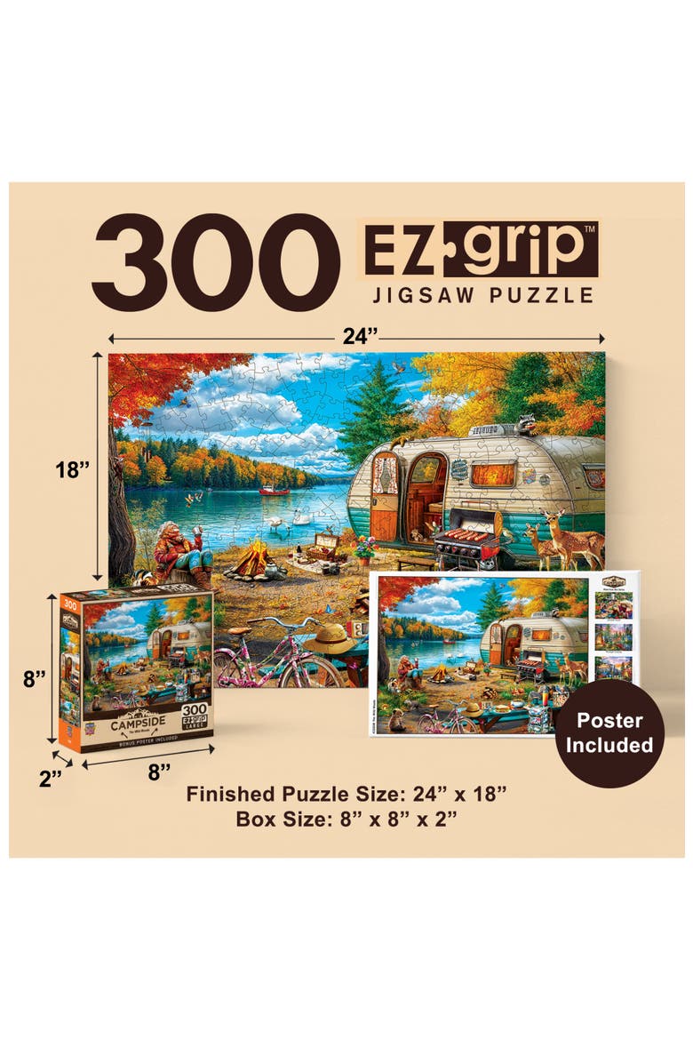 The Wild Woods 300 Piece Jigsaw Puzzle, Alternate, color, Multicolor
