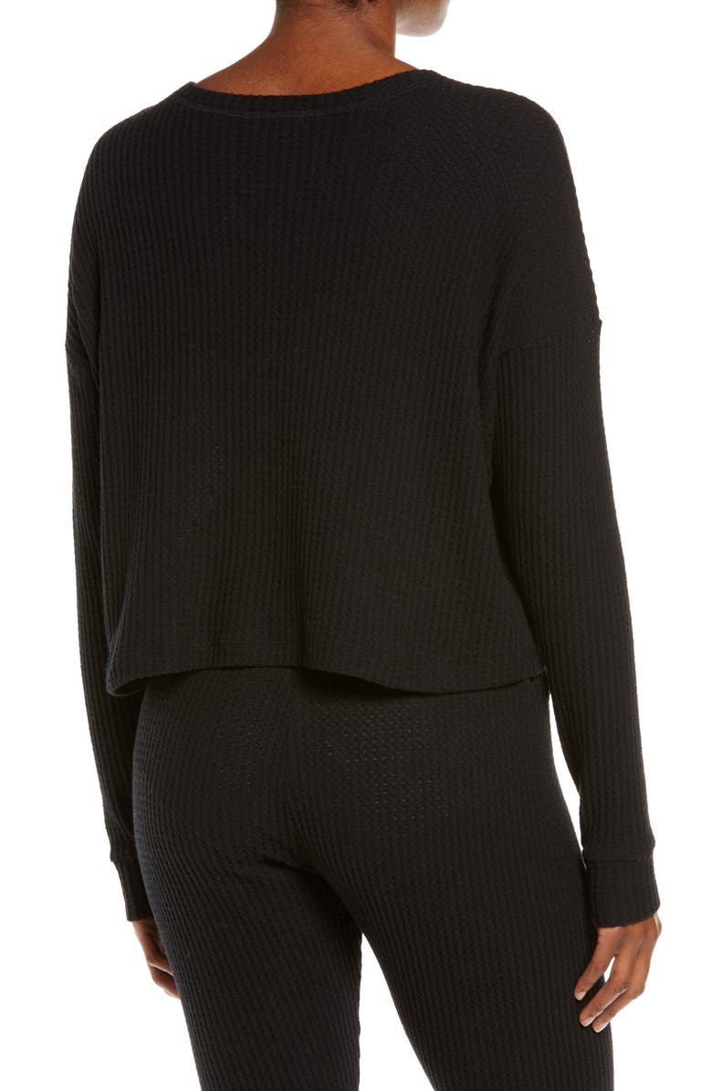 Beyond Yoga Brushed Up Crop Pullover, Alternate, color, 