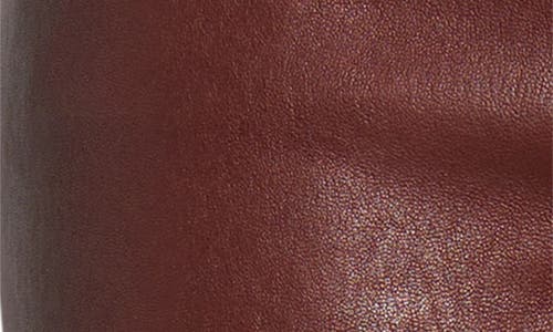 Frame The Leather Reboot Crop Pants In Brown