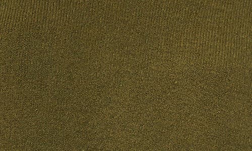 Parker Turtleneck Crop Sweater In Green