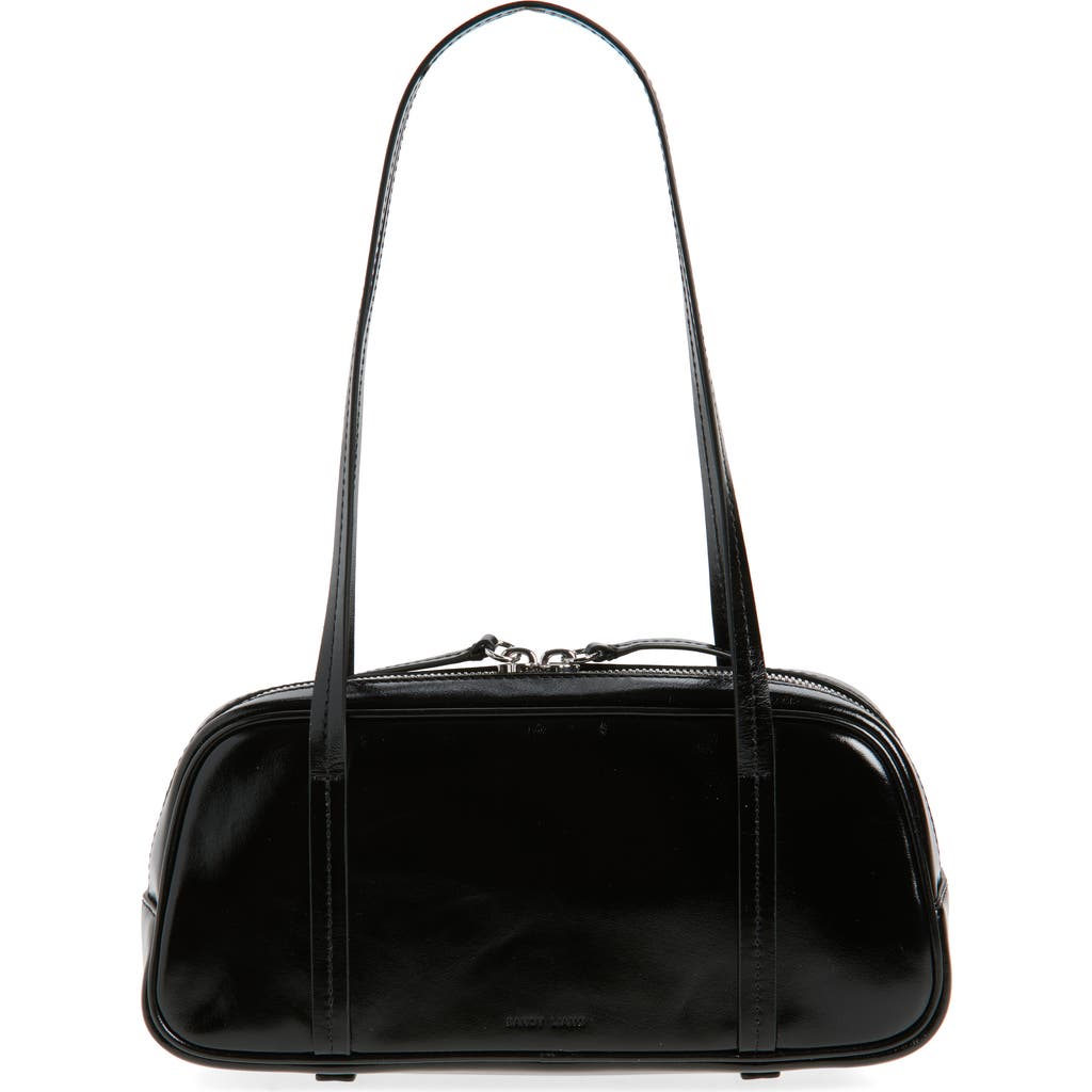 Sandy Liang Twin Leather Bag In Black