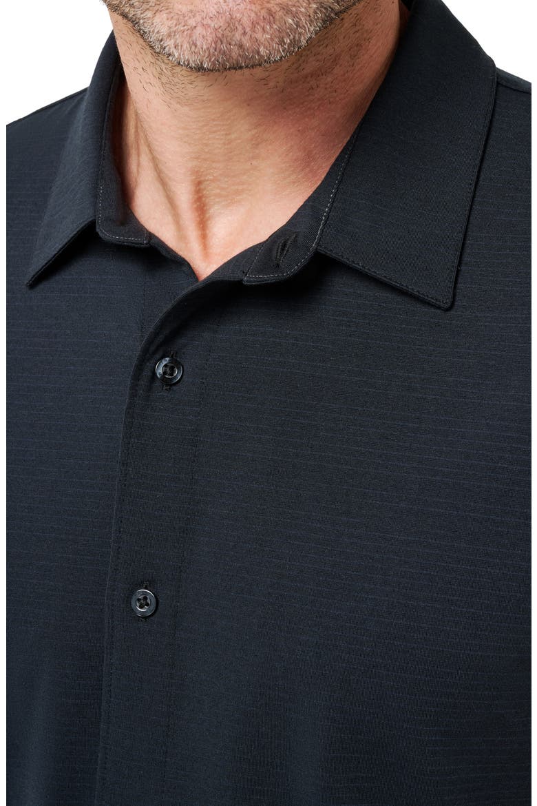 The Heater Button-Up Shirt, Alternate, color, BLACK