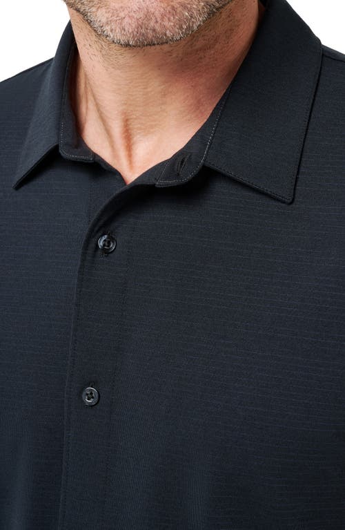 Travismathew The Heather Polo In Black