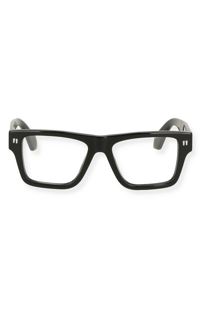 Off-White Style 78 Square Optical Glasses, Main, color, 