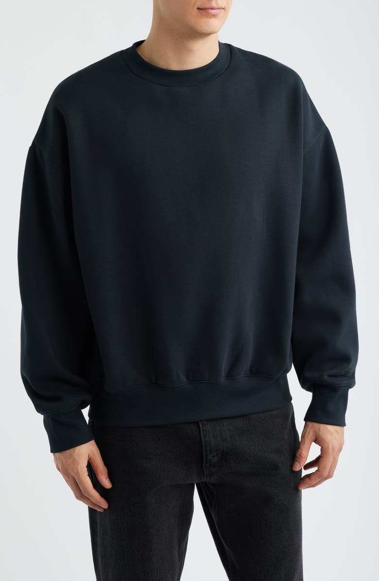 Fear of God Essentials Classic Fit Fleece Crewneck Sweatshirt, Main, color,