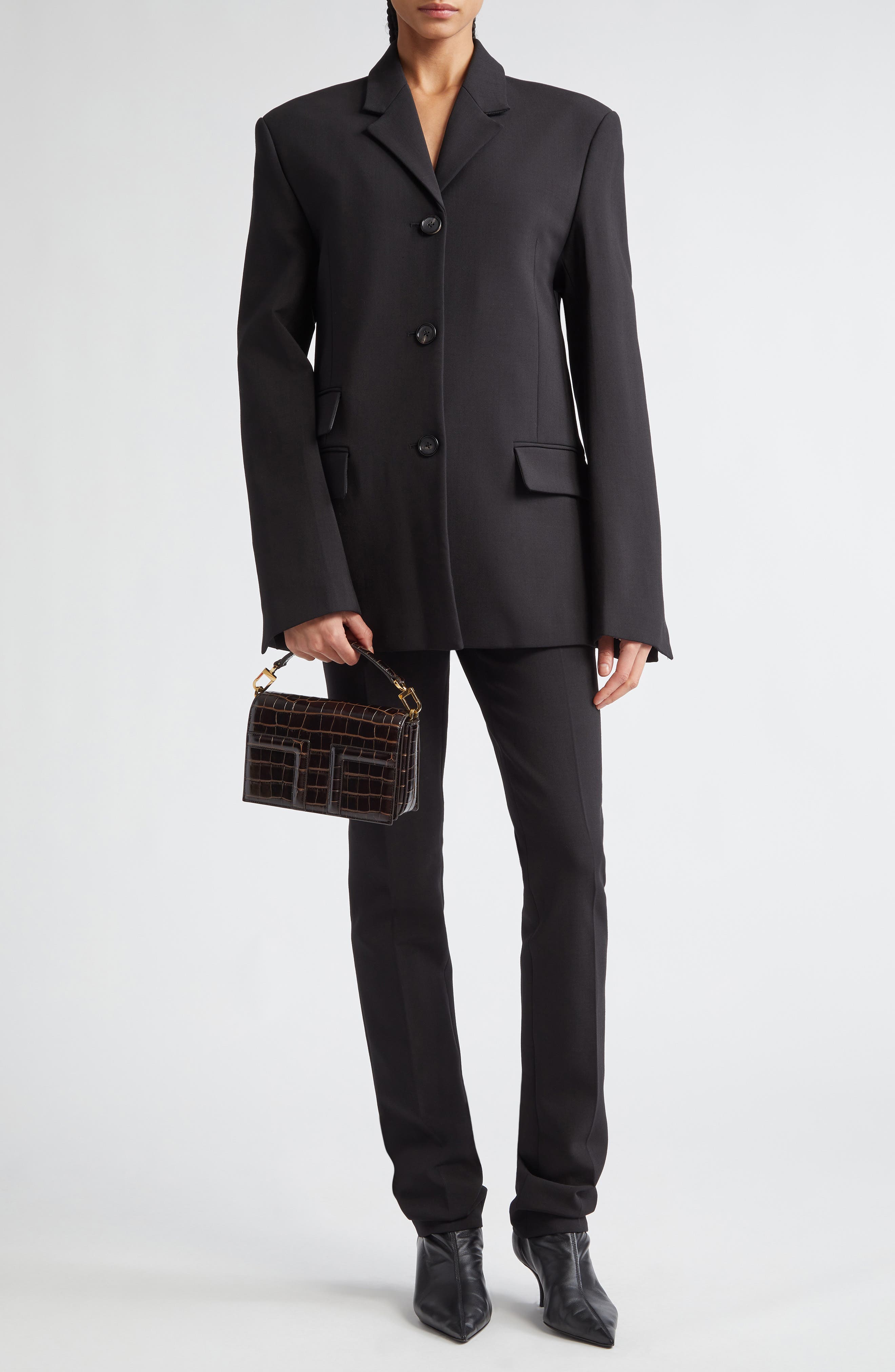 Straight Cut Blazer - image 2