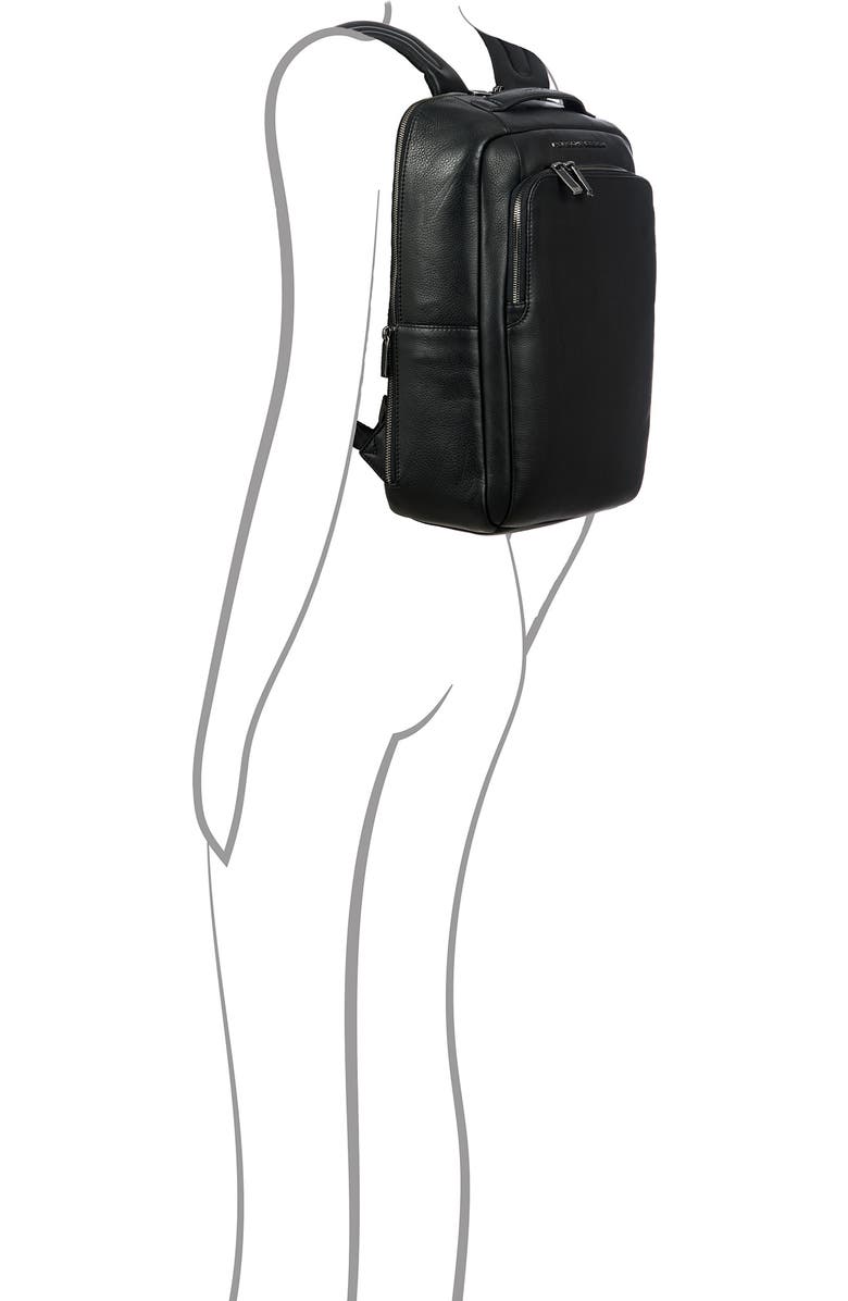 Porsche Design Roadster Water Resistant Leather Backpack, Alternate, color,