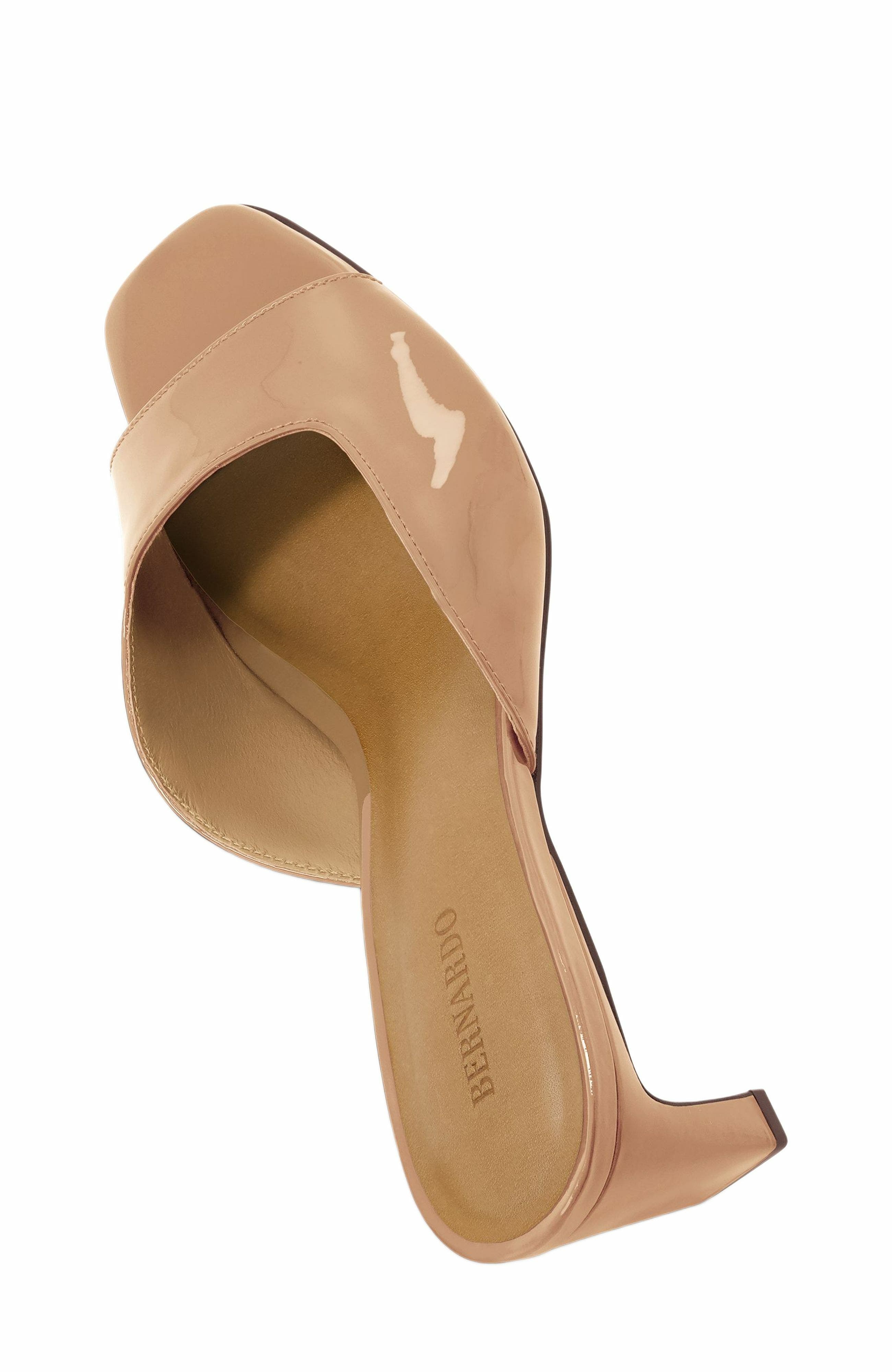 Bernardo Footwear Cenza Kitten Heel Mule, Alternate, color, Dune