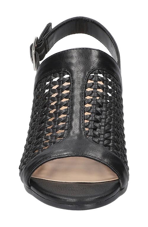 Bella Vita Adley Slingback Sandal In Black