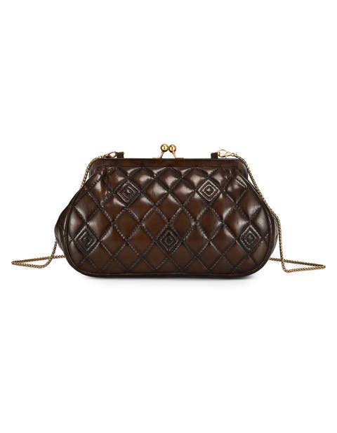 Petunia Small Quilted Leather Crossbody
