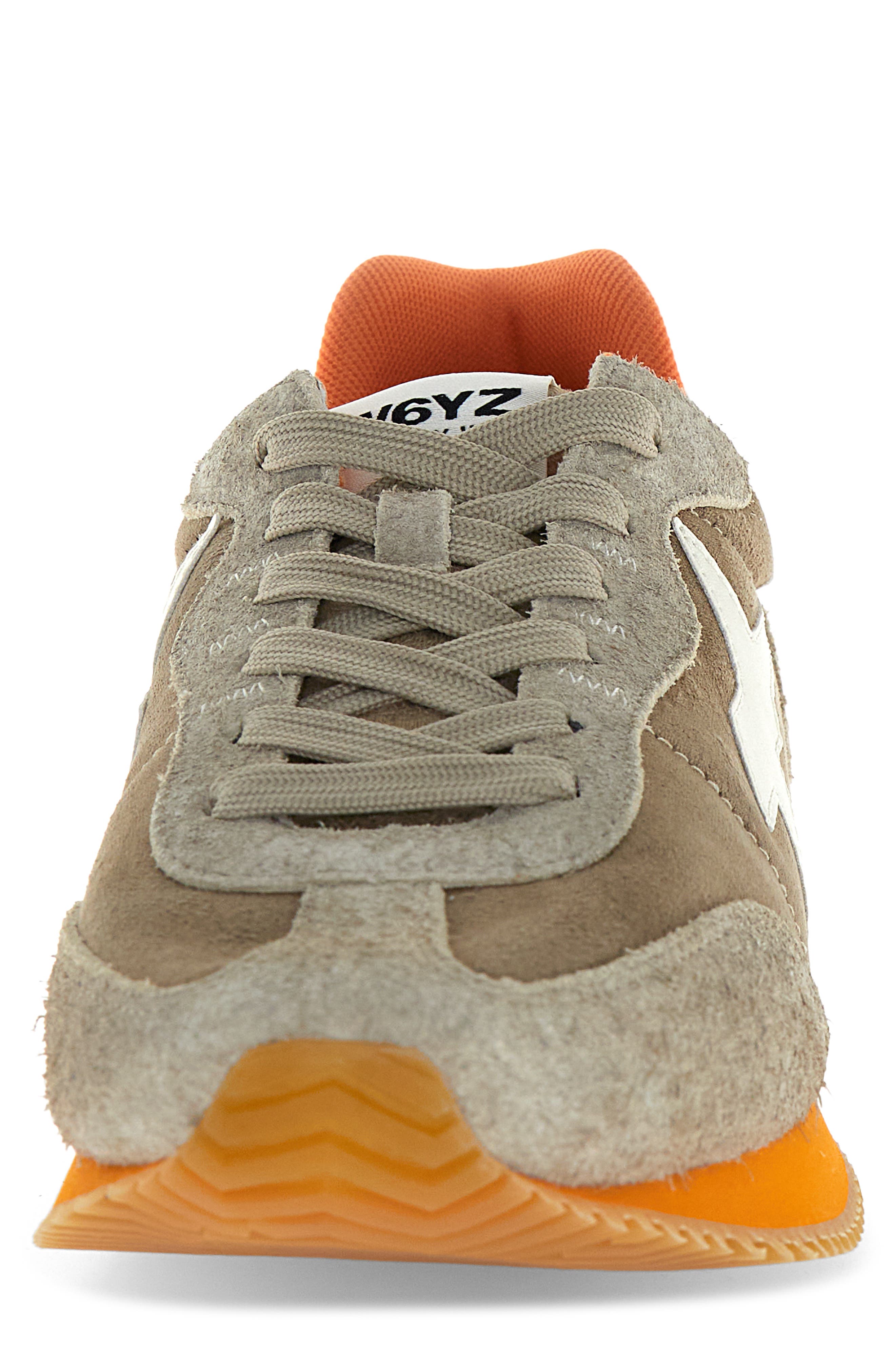 W6YZ Samoa Suede Sneaker, Alternate, color, Taupe Bone