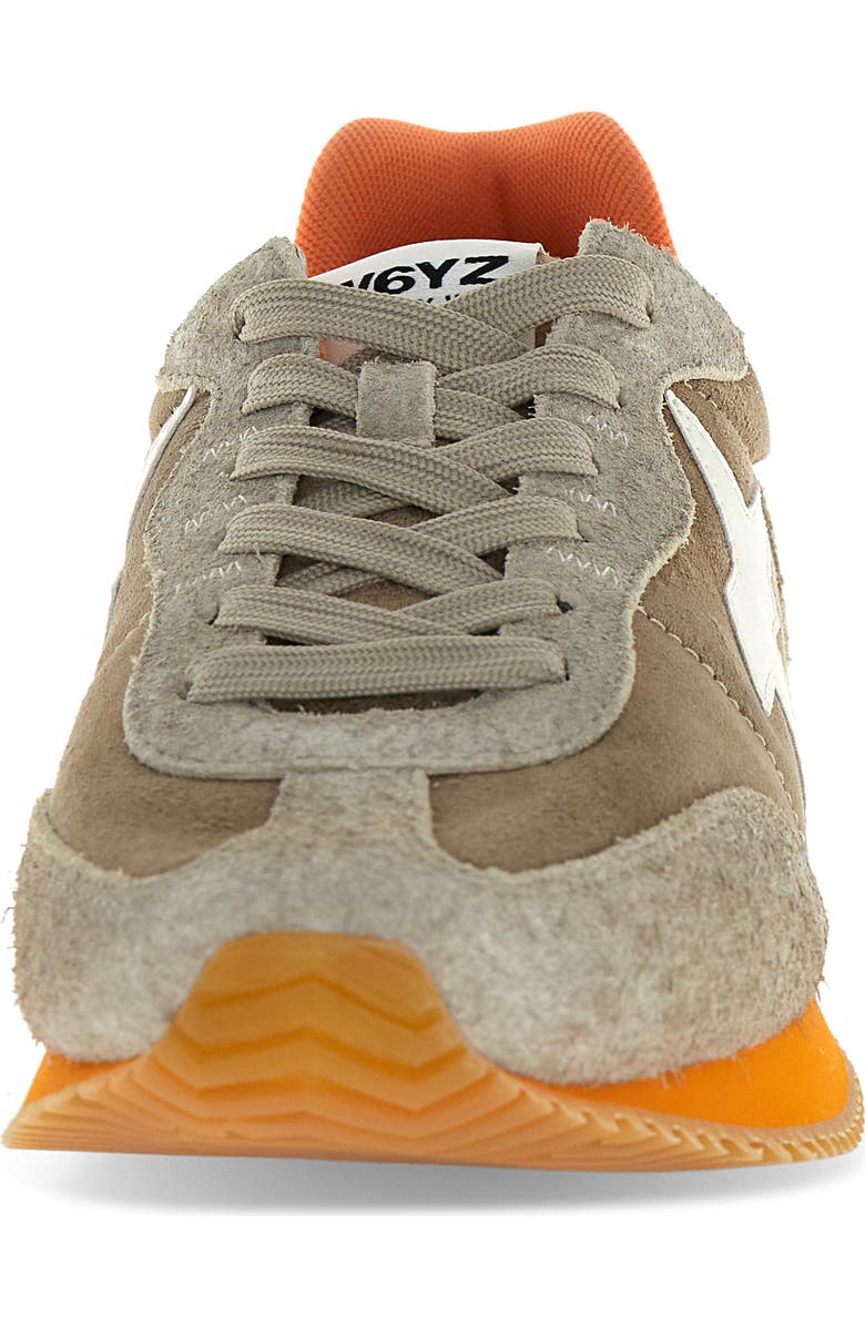 W6YZ Samoa Suede Sneaker, Alternate, color, Taupe Bone