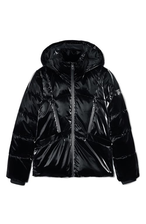 Desigual Padded Coat With Hood In Black