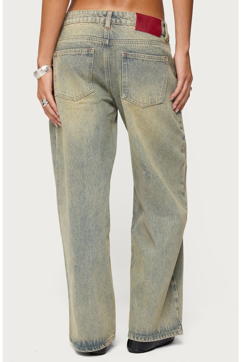 Ace Relaxed Low Rise Wide Leg Jeans, Alternate, color, LIGHT-BLUE