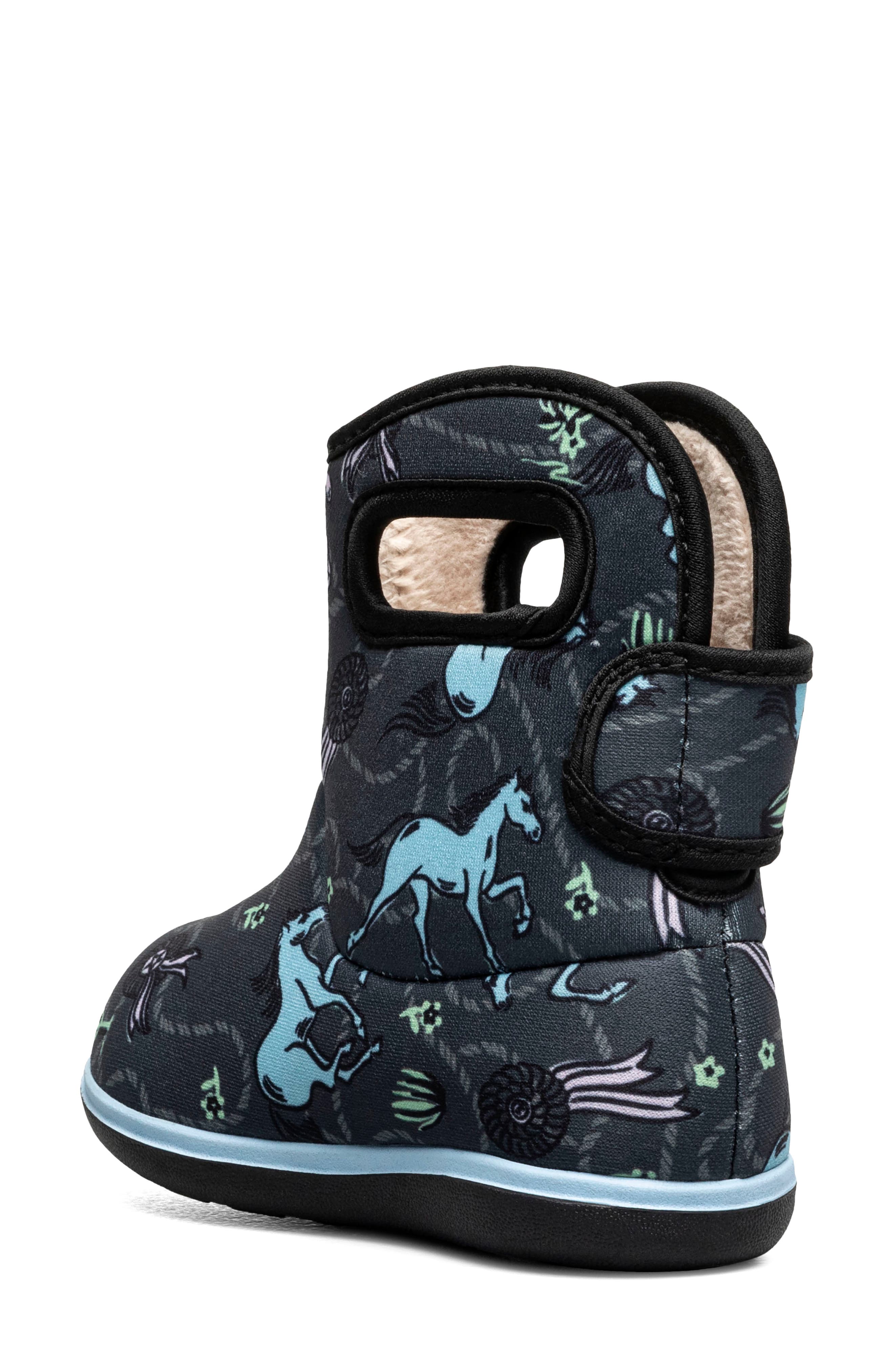 Baby Bogs II Insulated Waterproof Boot, Alternate, color, DK GRAY MULTI