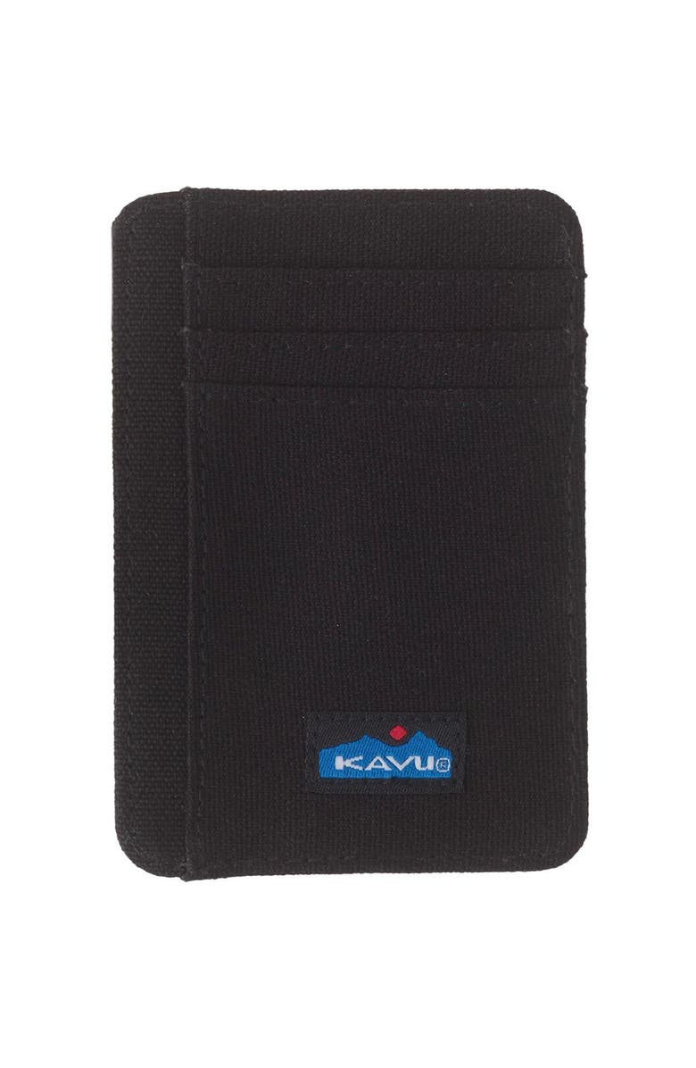 KAVU Fairbanks Wallet, Main, color, Black
