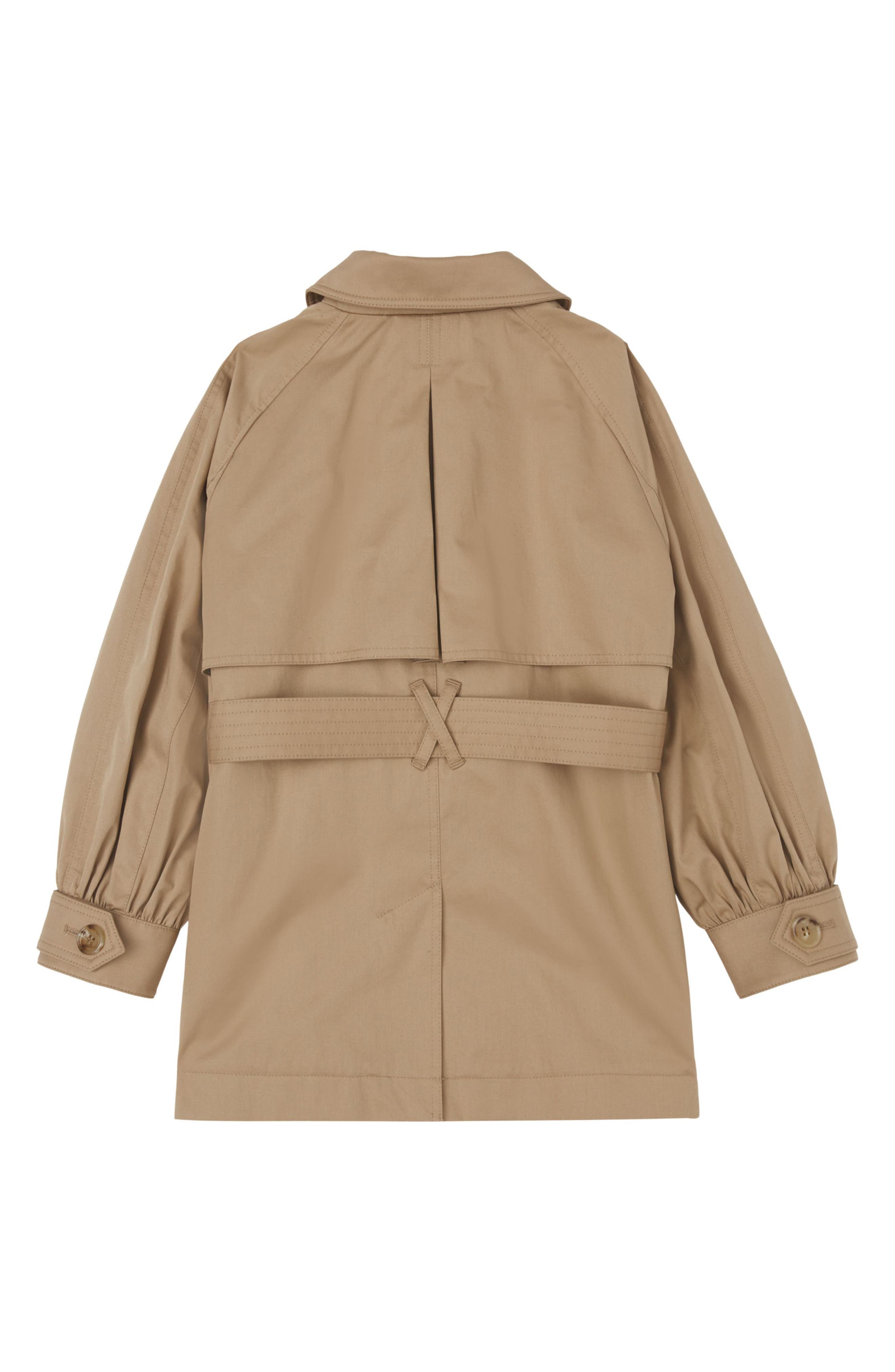 Burberry Kids' Julieta Hooded Trench Coat (Women) | Nordstrom