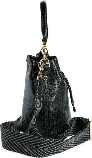 Leather Bucket Bag
