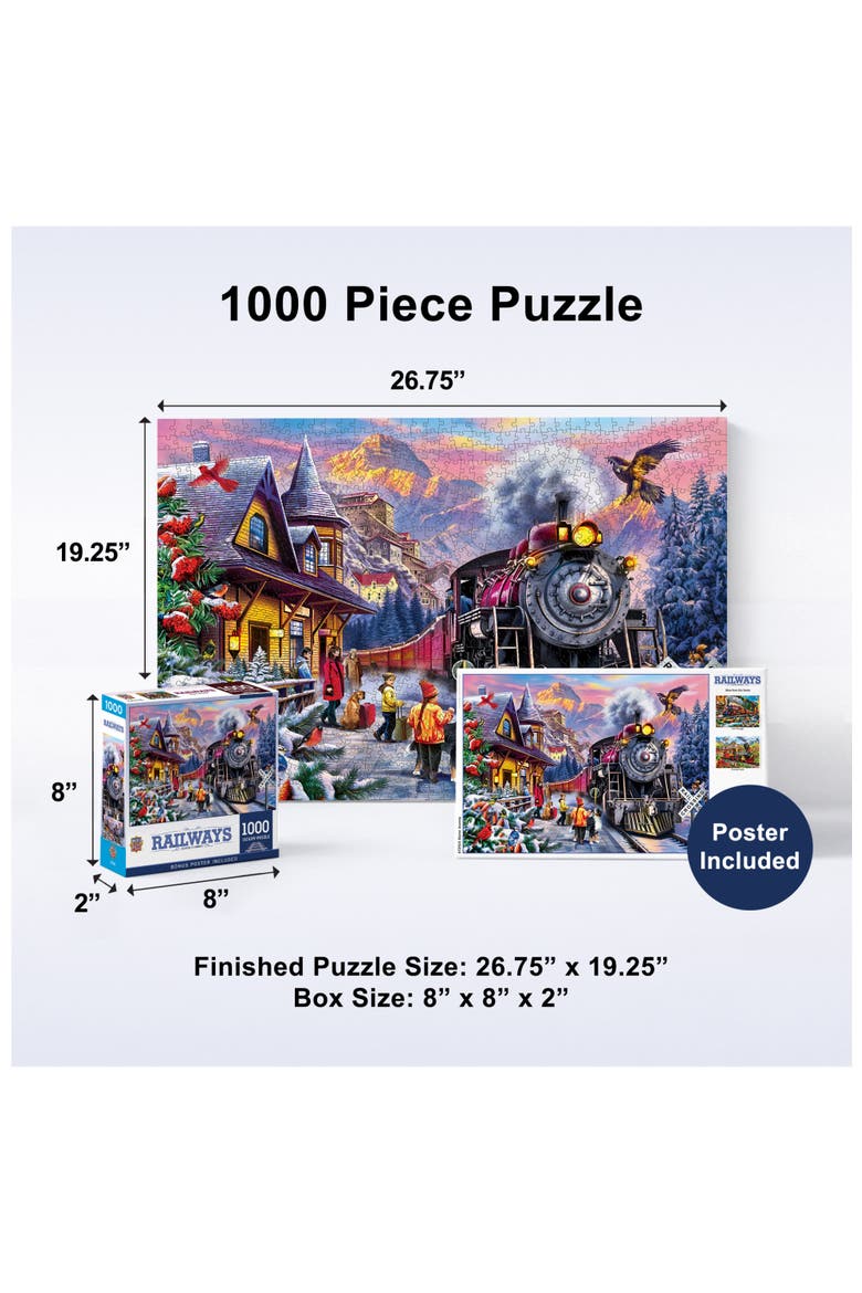 Alpine Journey 1000 Piece Jigsaw Puzzle, Alternate, color, Multicolor