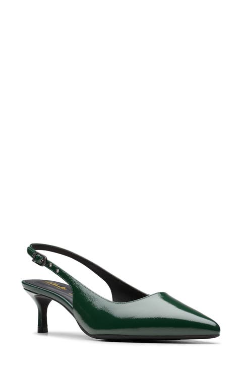 Zarey Leather Slingback Pump